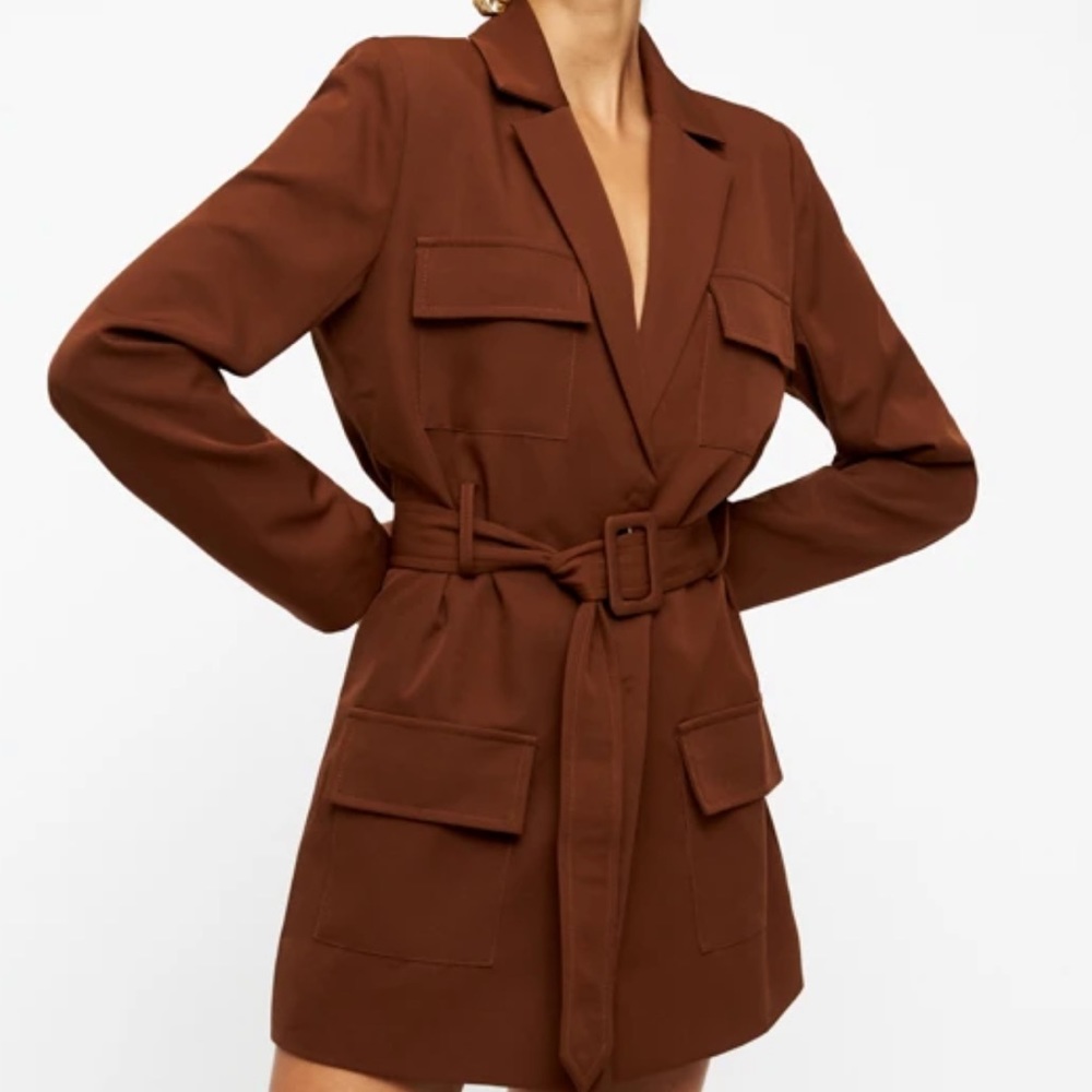 LIONESS Steinway Dress in Brown